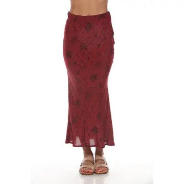 Lakhays: Celestial Bias Cut Skirt