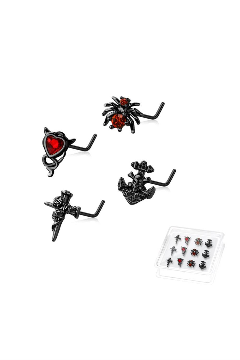 Crave: SS L-Shape Nose Stud