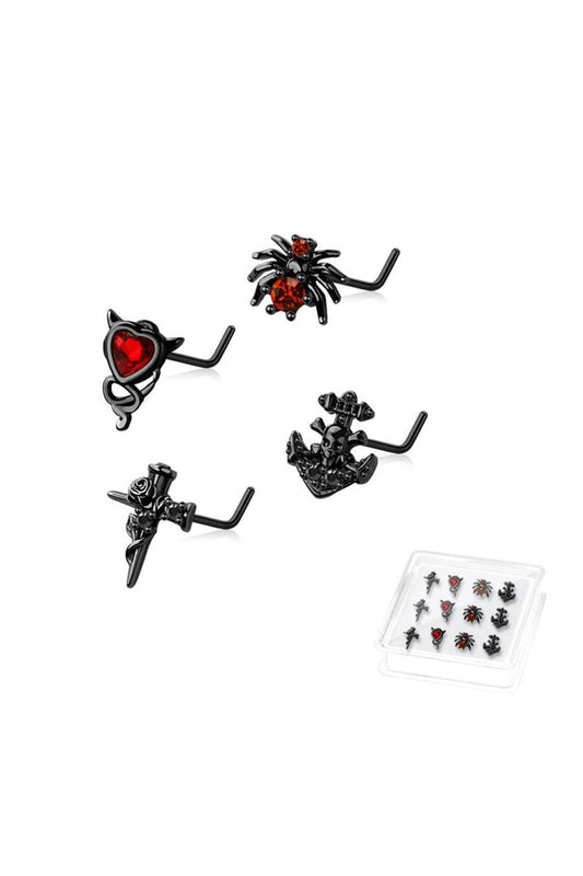 Crave: SS L-Shape Nose Stud