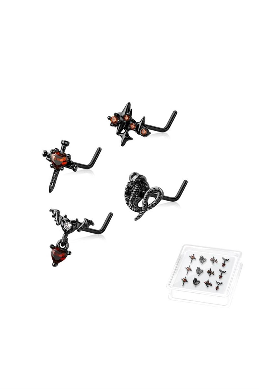 Crave: SS L-Shape Nose Stud