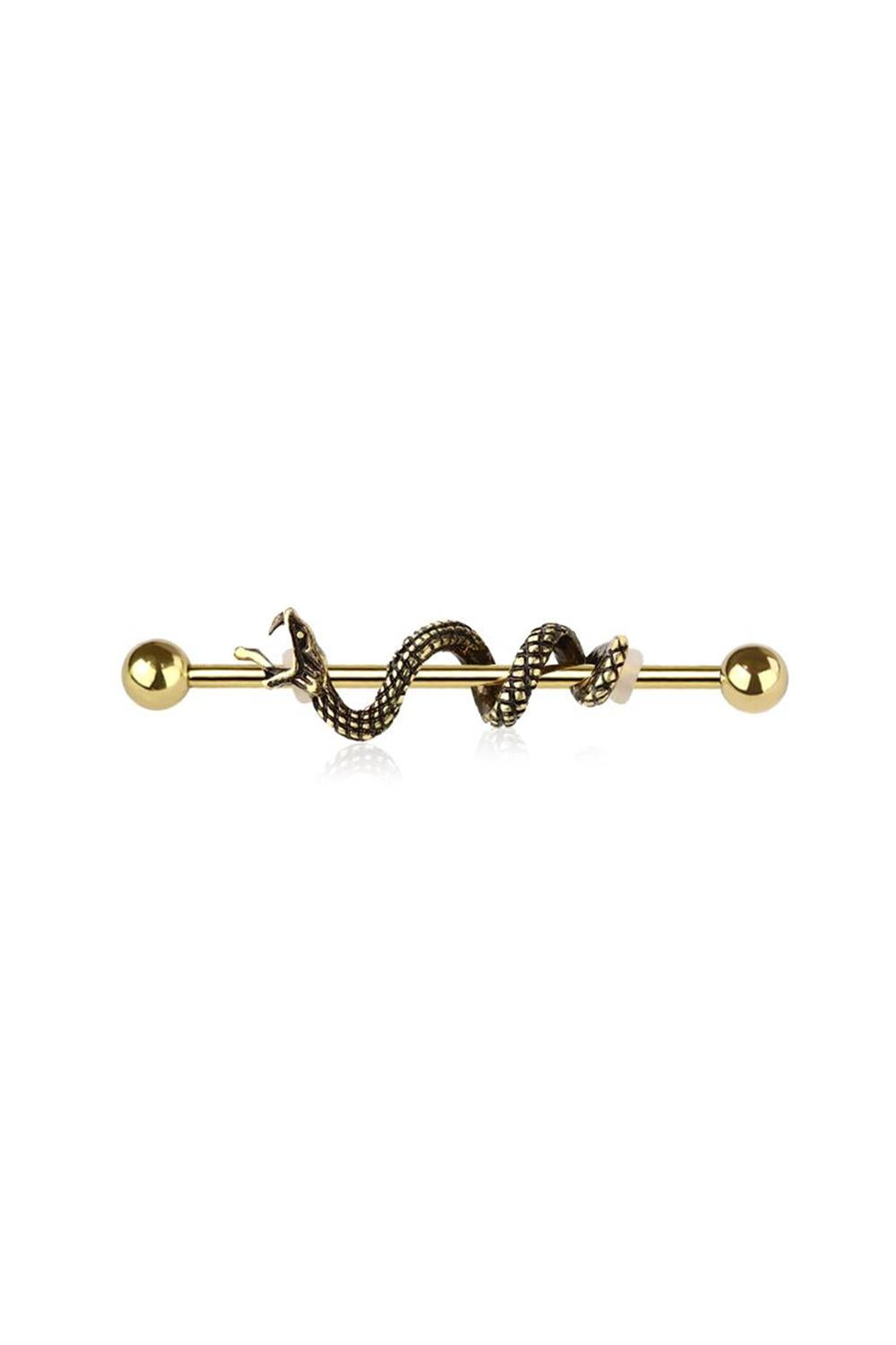 Crave: 316L SS Industrial Barbell