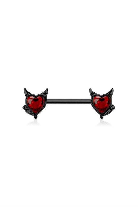 Crave: Devil Heart Nipple Bar