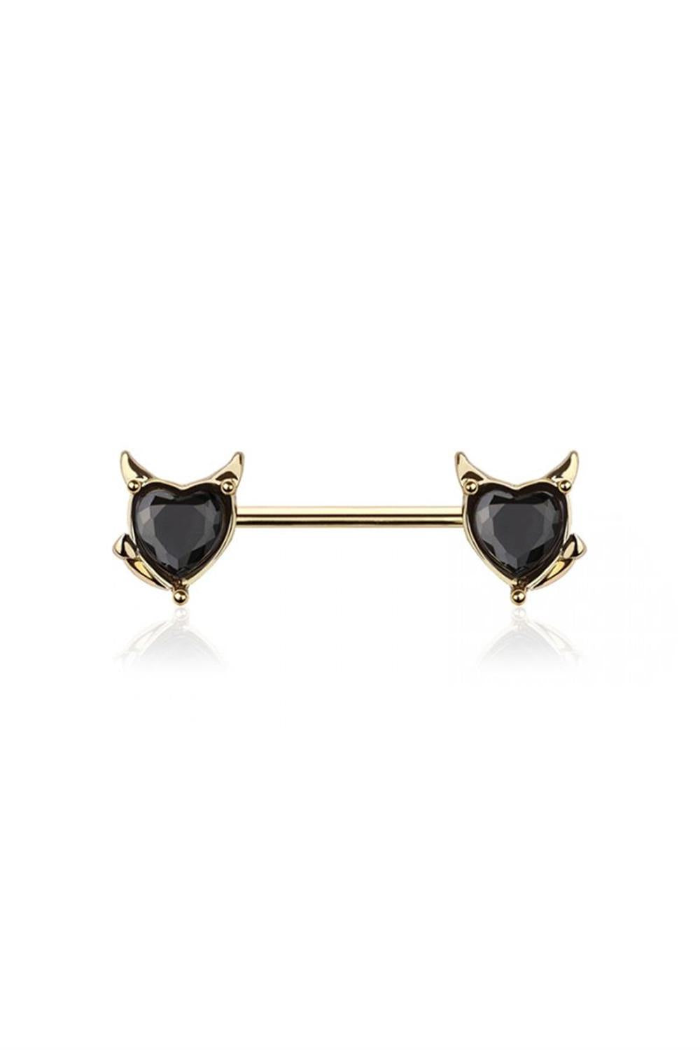 Crave: Devil Heart Nipple Bar