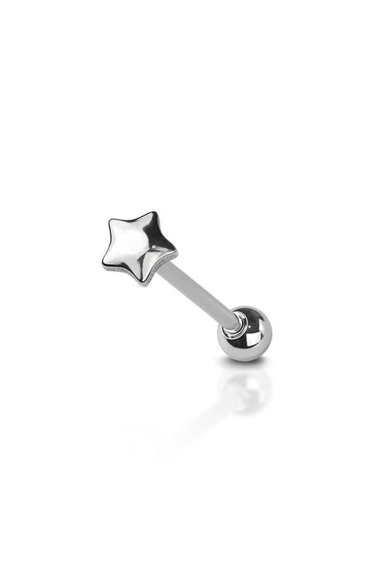 Crave: 316L SS Star Tongue Barbell