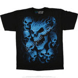 Liquid Blue: Vampire Skull Tee