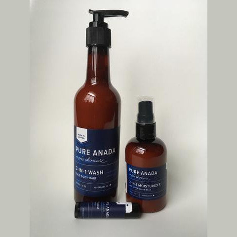PURE ANADA: MEN'S SKINCARE GIFT SET