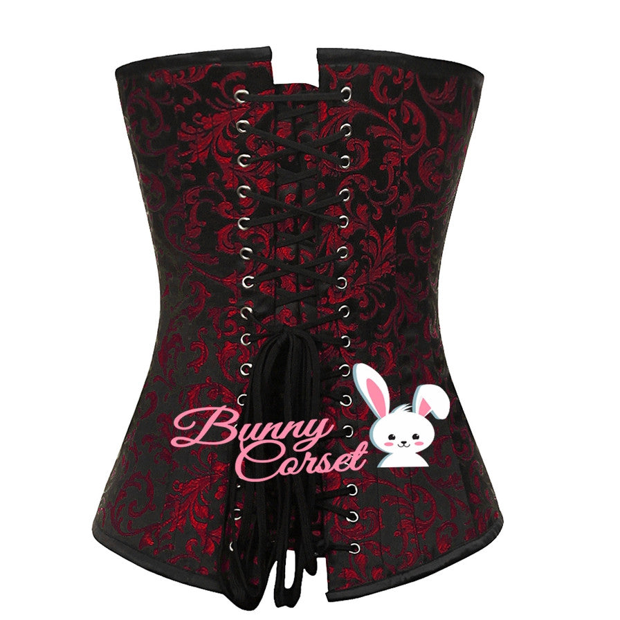 Luxe: Alison Gothic Overbust Brocade Corset