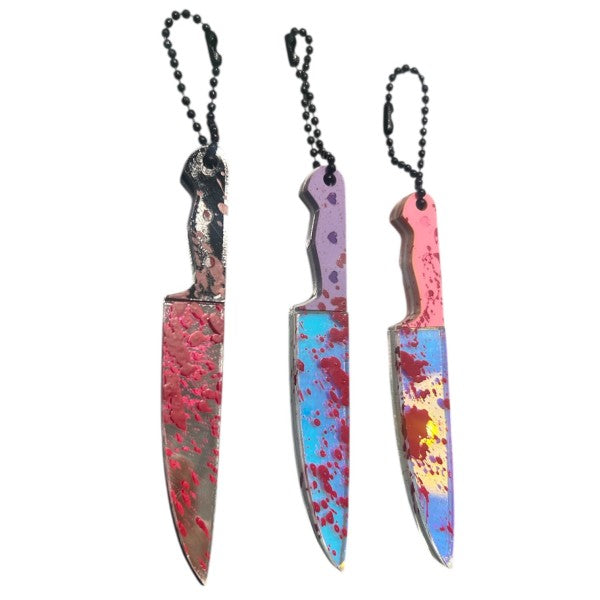 Taco: Bloody Knife Keychains