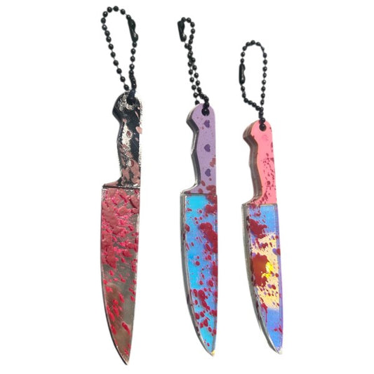 Taco: Bloody Knife Keychains