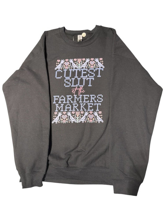 Taco: Cutest Slut Crewneck Sweater