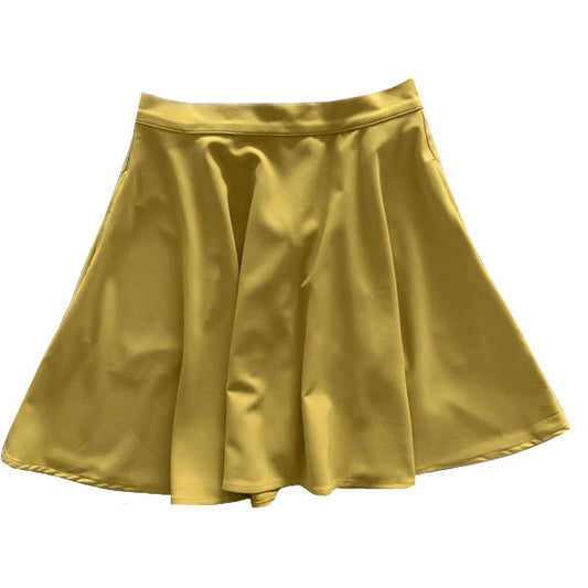 Retrolicious: Chartreuse Skater Skirt