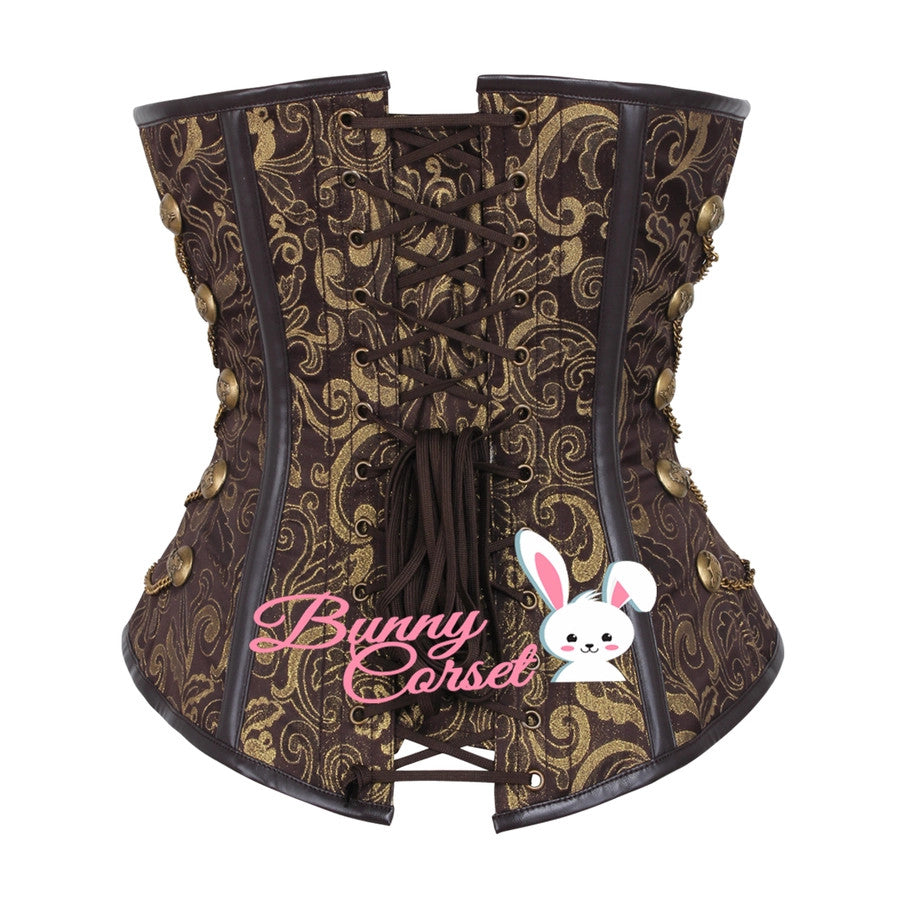 Bunny Corset: Clark Steampunk Overbust Corset