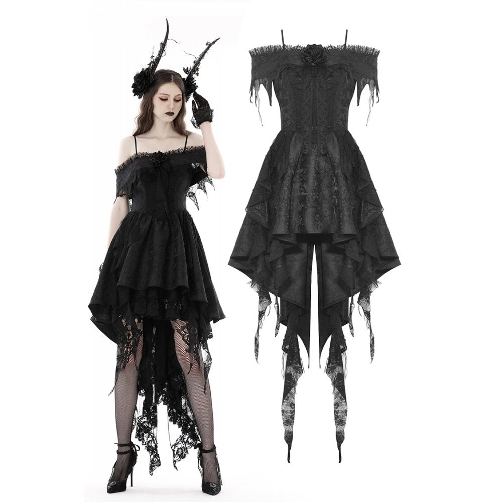 Dark In Love: Runaway Princess Hi-Low Dress