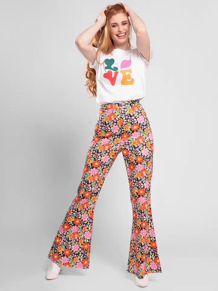 Lindy: Donna Paradise Bloom Trousers