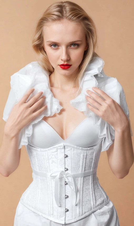 Luxe: Eileen White Underbust Corset