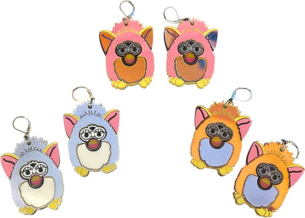 Taco: Furby Earrings