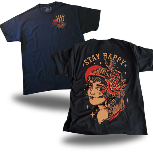 Happyhouse: Stay Happy Snake Hair Tee