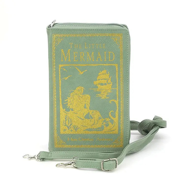 Comeco: Little Mermaid Book Clutch Bag
