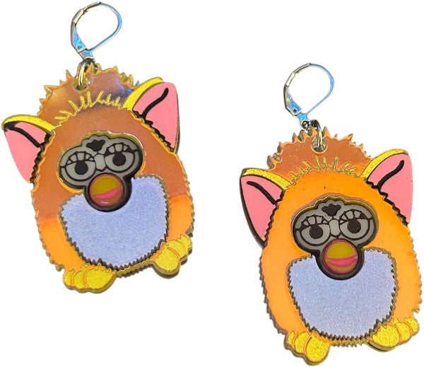 Taco: Furby Earrings