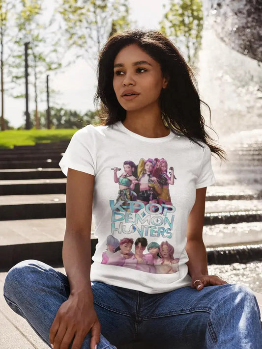 Sondo: Demon Hunters K-Pop Saja Boys White Tee