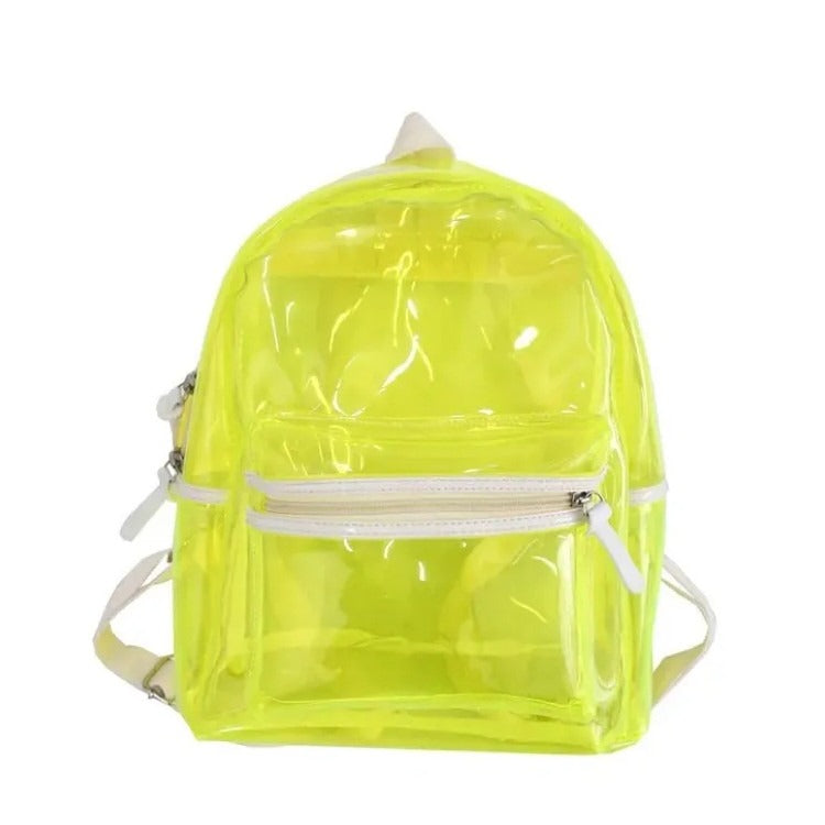 SugarQuoteMeNot: Clear LED Backpack