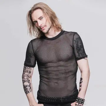 Salina: The Sheer Darkness Mesh Shirt