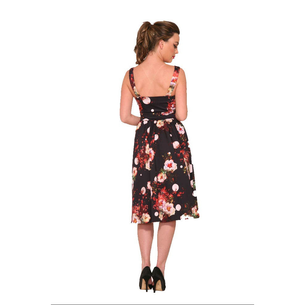 Orchid Bloom: Nocturnal Blooms Dress