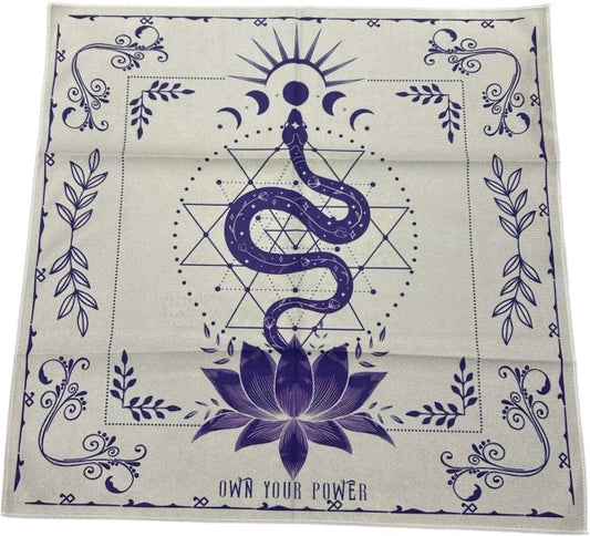 Rain: Own Your Power Tarot Alter Cloth