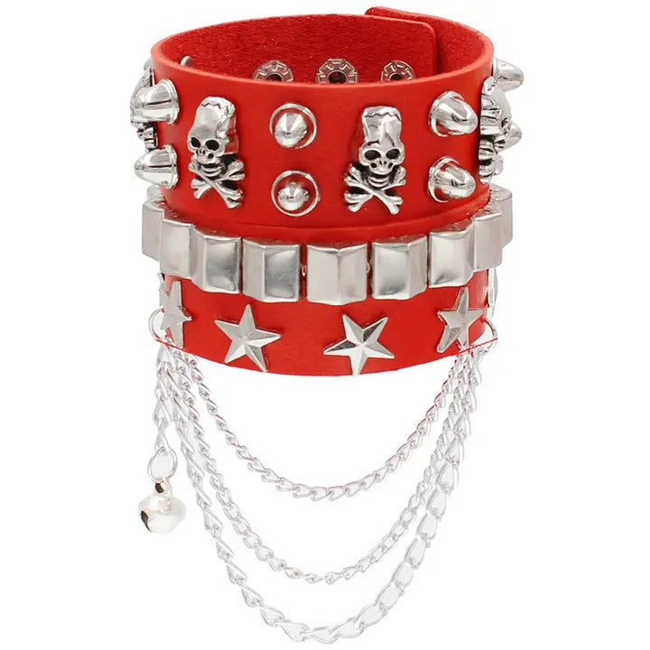 Salina: Punk E-Girl Chained Bracelets