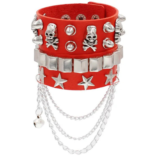 Salina: Punk E-Girl Chained Bracelets