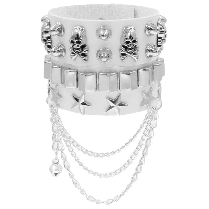 Salina: Punk E-Girl Chained Bracelets