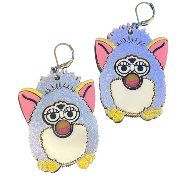 Taco: Furby Earrings