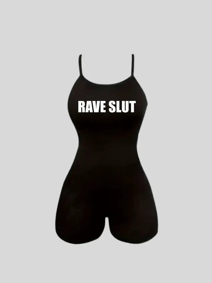Wickedly: Rave Slut Goth Romper