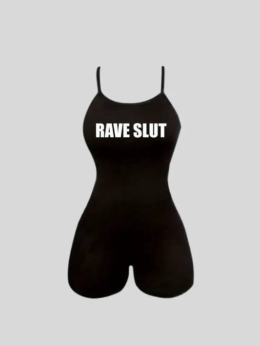 Wickedly: Rave Slut Goth Romper