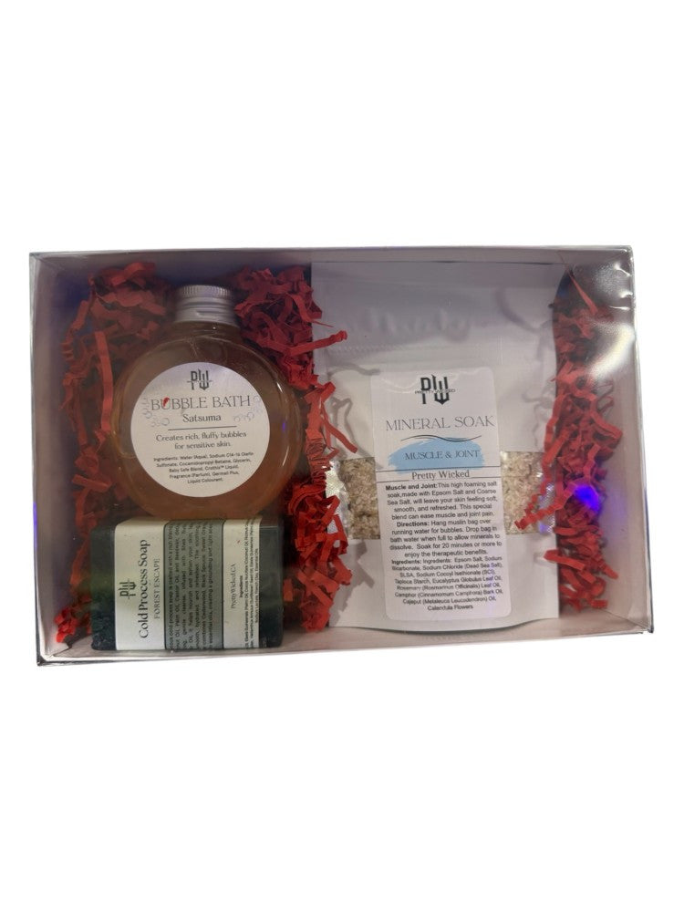 Pretty Wicked: Bath Set (Bubble Bath, Salt & Soap)