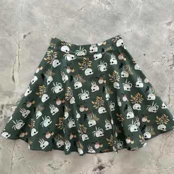 Retrolicious: Skulls & Candles Skater Skirt