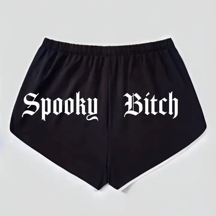 Wickedly: Spooky Bitch - Booty Shorts