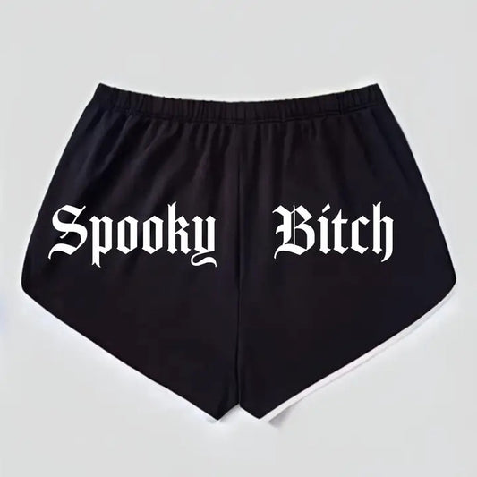 Wickedly: Spooky Bitch - Booty Shorts