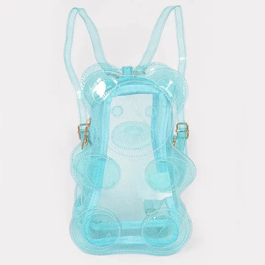 3AM: Transparent Teddy Bear Backpack