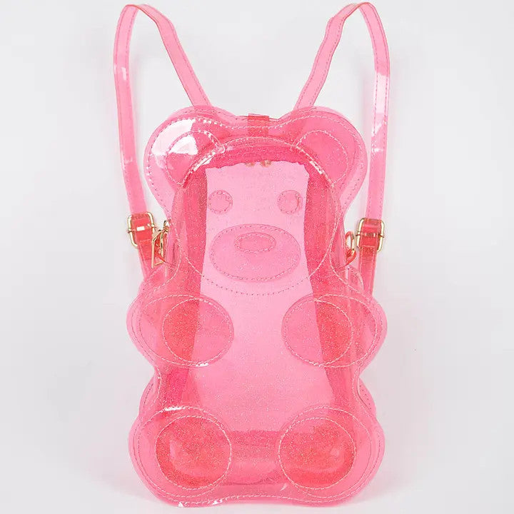 3AM: Transparent Teddy Bear Backpack