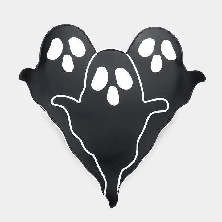 Sensibling: Triple Ghost Heart-Shaped Bag