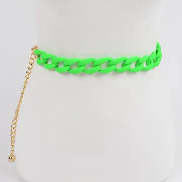 3AM: Neon Chain Belt