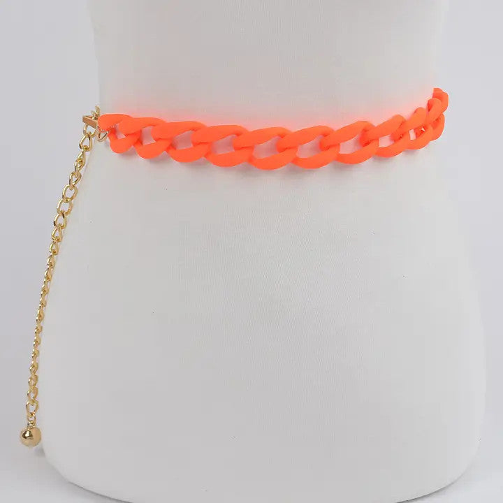 3AM: Neon Chain Belt
