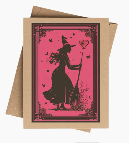 Cryptic: Witchy Goth Valentines Day Card