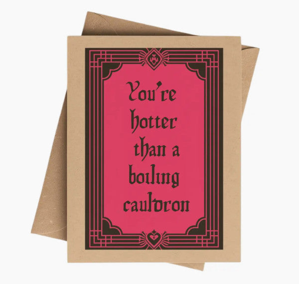 Cryptic: Witchy Goth Valentines Day Card