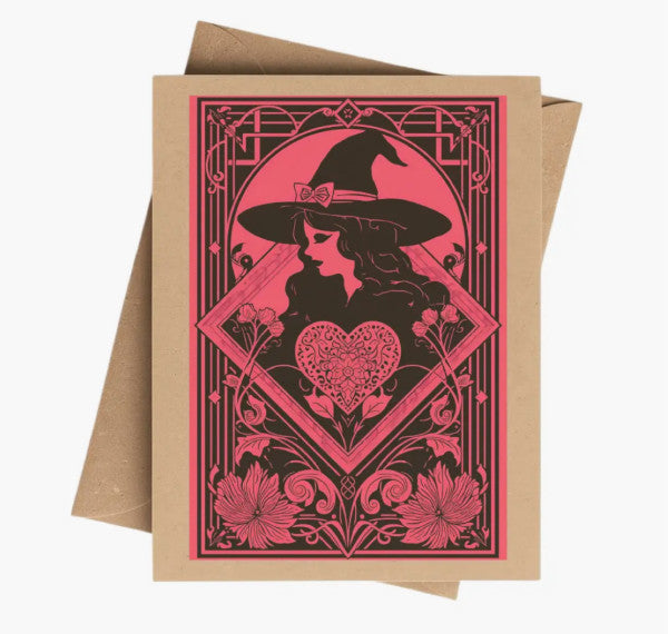 Cryptic: Witchy Goth Valentines Day Card