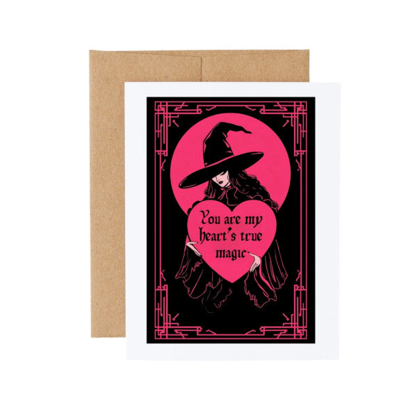 Cryptic: Witchy Goth Valentines Day Card