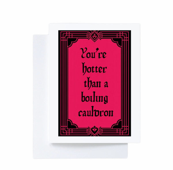 Cryptic: Witchy Goth Valentines Day Card
