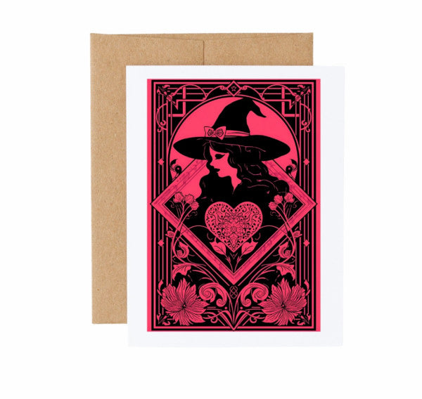 Cryptic: Witchy Goth Valentines Day Card