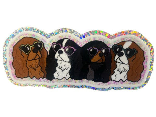 NTN: 4 Cocker Spaniel Party Sticker
